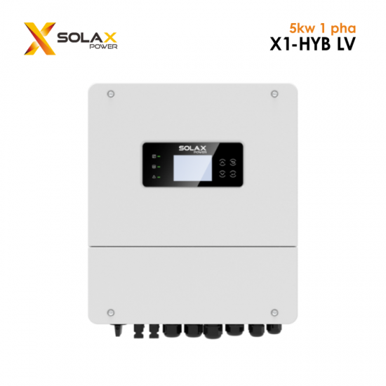 Biến tần inverter hybrid Solax 5kw 1 phase X1-HYB-5.0-LV
