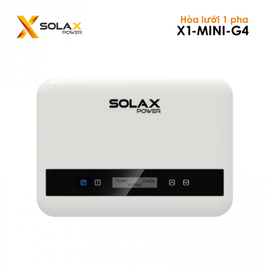     Biến Tần Inverter Solax Hòa lưới 1 pha X1 MINI G4