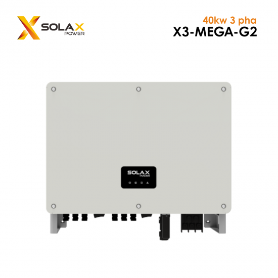 Biến tần năng lượng mặt trời Solax X3 MEGA G2 hòa lưới 40kw 3 pha
