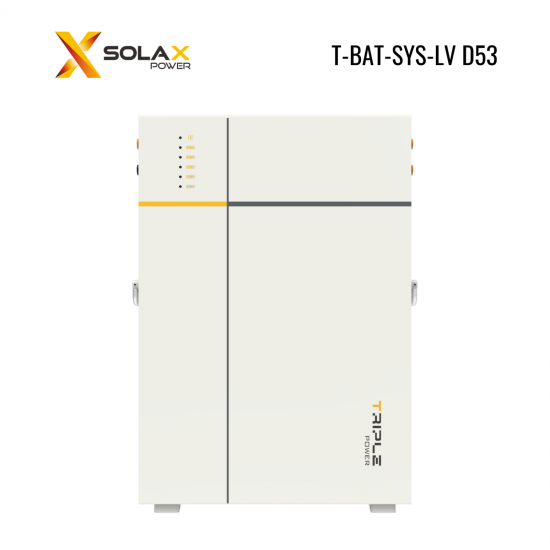 Pin lưu trữ năng lượng mặt trời Solax T-BAT-SYS-LV D53 5.3kW Lithium